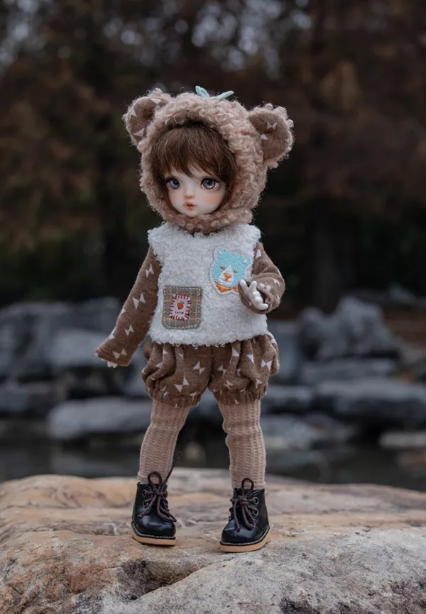 「Tata」Dudu Bear Fluffy Set (1/6) Outfit ONLY - Image 4