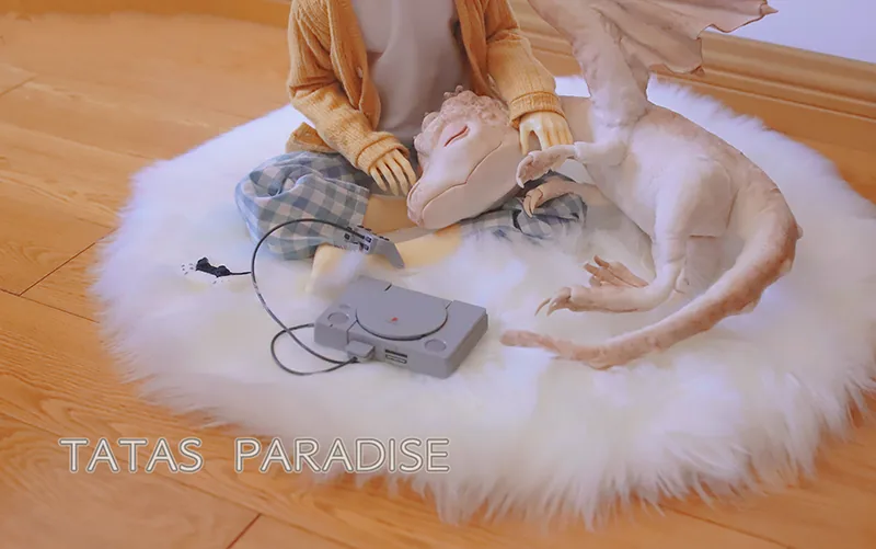 「Tata」Furry Carpet (OB11 / 1/12 l 1/8 l 1/6 l 1/4 l 1/3) Prop ONLY - Image 4