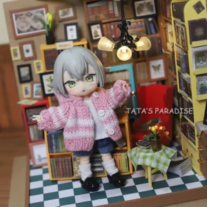 「Tata」Knitted Hoodie Jacket  (OB11 / 1/12) Outfit ONLY