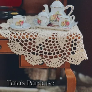 「Tata」Lace Table Cloth (OB11 / 1/12 l 1/8 l 1/6 l 1/4 l 1/3) Prop ONLY