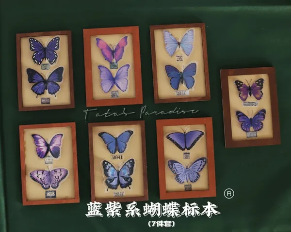 「Tata」Mini 3D butterfly Specime (OB11 / 1/12 l 1/8 l 1/6 l 1/4 l 1/3) Props ONLY - Image 2