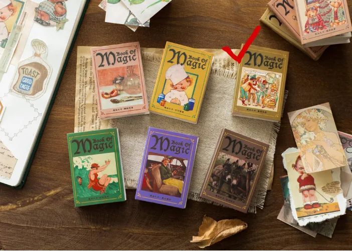 「Tata」Mini Books (OB11 / 1/12 l 1/8 l 1/6 l 1/4 l 1/3) Props ONLY - Image 9