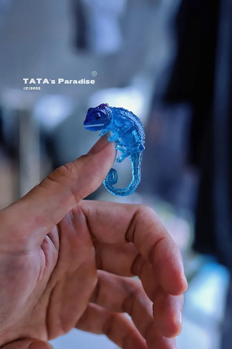 「Tata」Mini Chameleon (OB11 / 1/12 l 1/8 l 1/6 l 1/4 l 1/3) Prop ONLY - Image 8