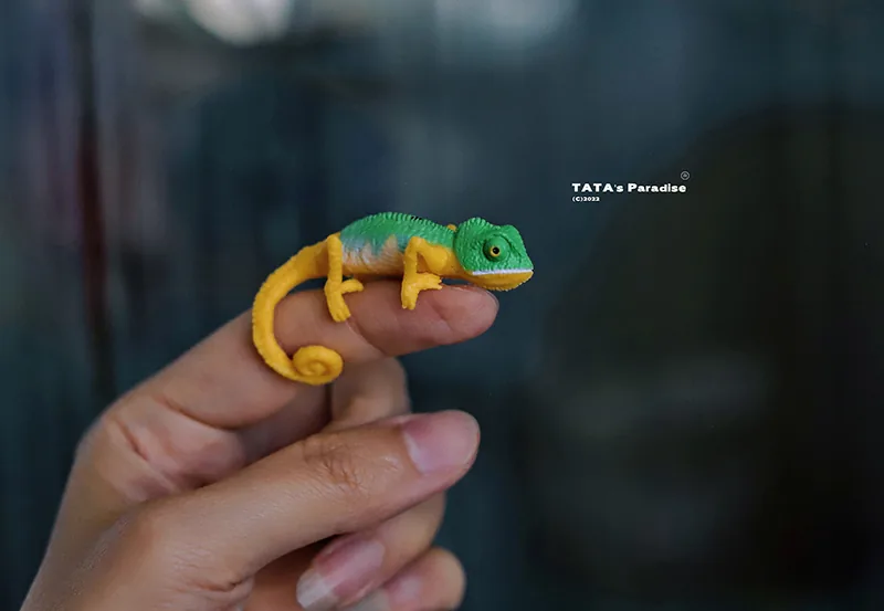 「Tata」Mini Chameleon (OB11 / 1/12 l 1/8 l 1/6 l 1/4 l 1/3) Prop ONLY - Image 9
