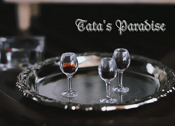 「Tata」Mini Wine Cup (OB11 / 1/12 l 1/8 l 1/6) Props ONLY - Image 2