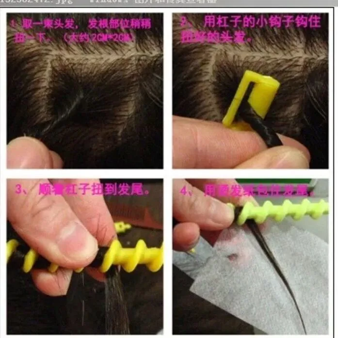 「Tata」Wig Styling Props (OB11 / 1/12 l 1/8 l 1/6 l 1/4 l 1/3) Accessories ONLY - Image 6