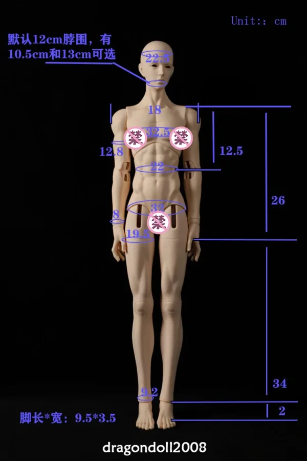 「Telesthesiadoll (TD)」74cm BJD Boy Doll Body Only - Image 2