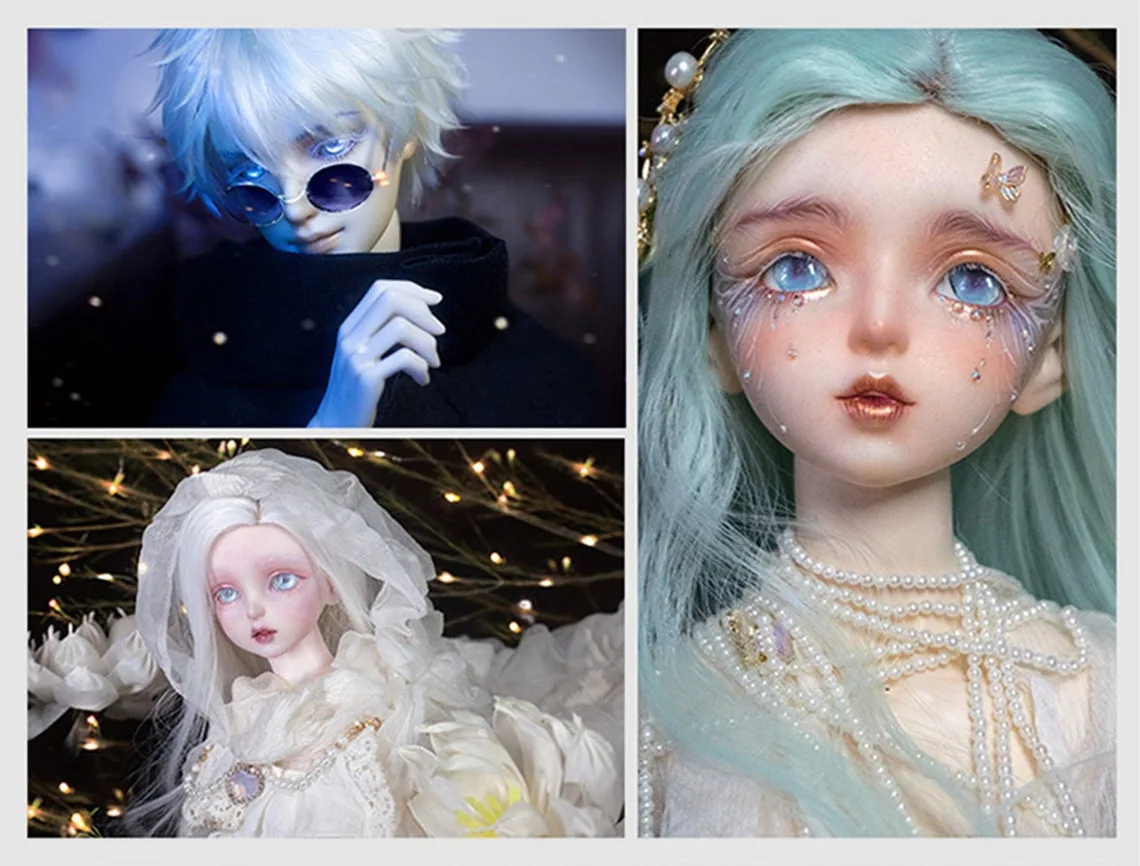 「神之月晓」The Monogatari Of Doll: BJD Doll & 2D Style Clay Figure Makeup Drawing Tec - Image 7