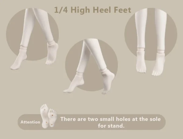 「TinyFox」Add-On Option for 1/4 (Hands/Feets/Neck Connector) - Image 3