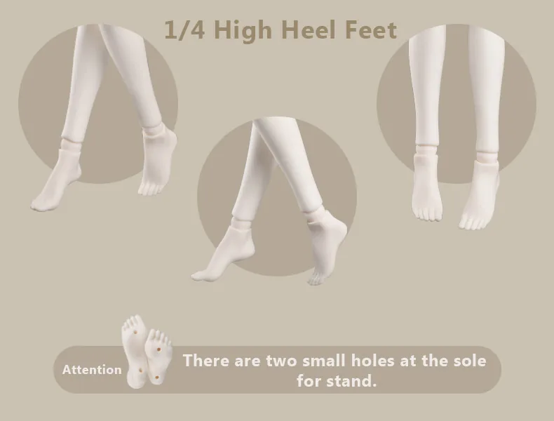 「TinyFox」Add-On Option for 1/4 (Hands/Feets/Neck Connector) - Image 3