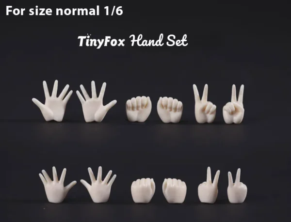 「TinyFox」Add-On Option for 1/6 (Hands/Neck Connector)