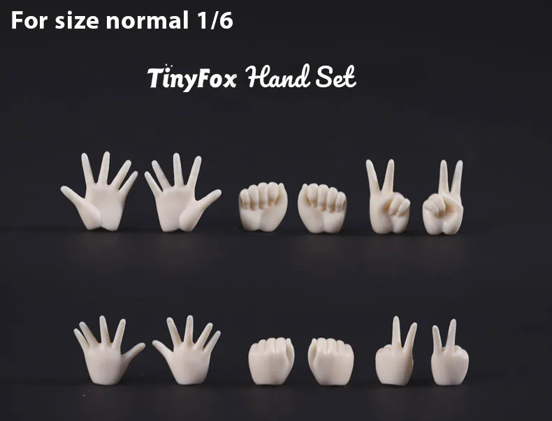 「TinyFox」Add-On Option for 1/6 (Hands/Neck Connector)