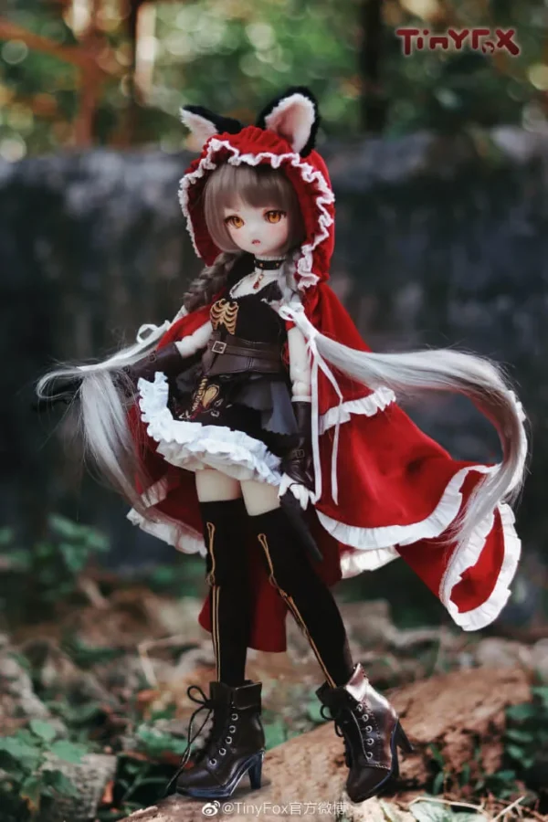 「TinyFox」Anna 1/4 BJD Nude Doll (Wite Face) - Image 2