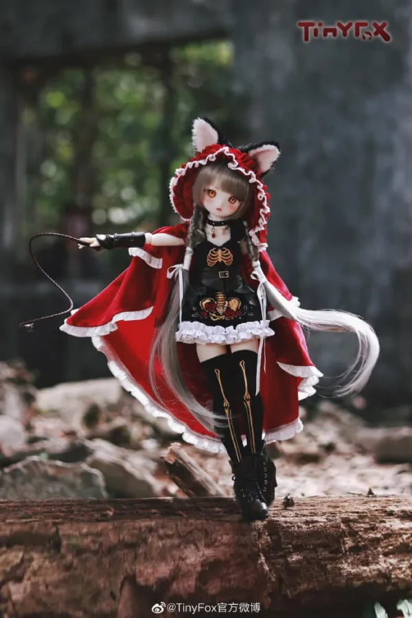 「TinyFox」Anna 1/4 BJD Nude Doll (Wite Face) - Image 7