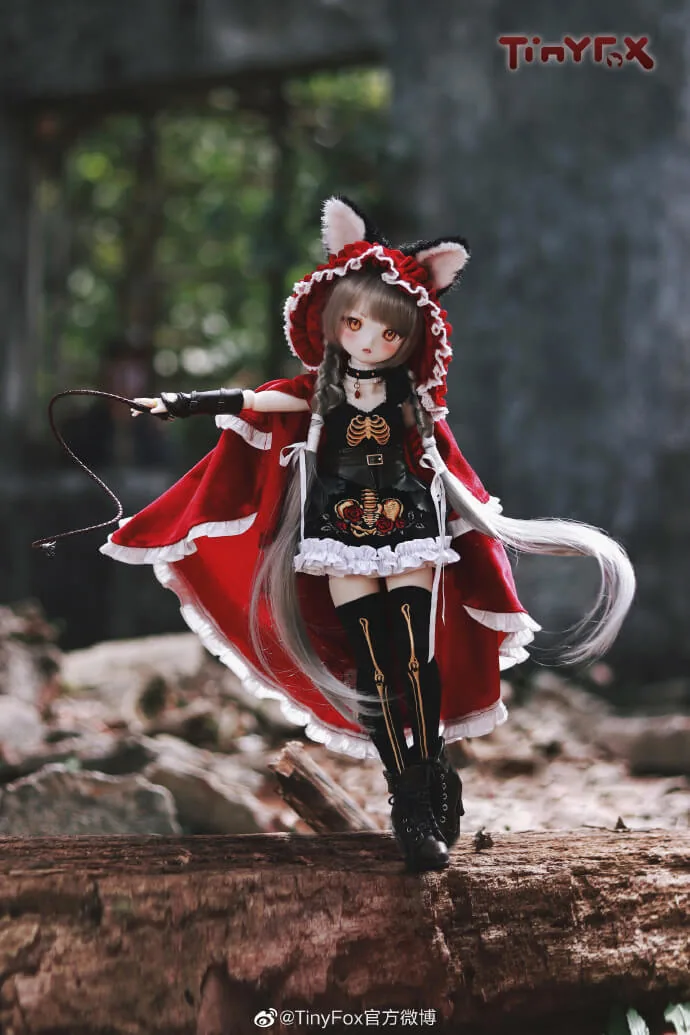 「TinyFox」Anna 1/4 BJD Nude Doll (Wite Face) - Image 7
