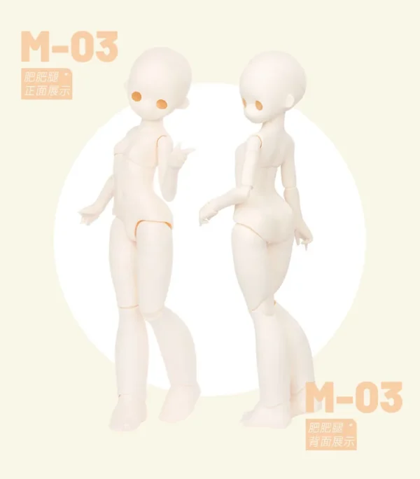 「TinyFox」Blank Doll (Macoco / Chubby 1/4) MJD Dolls Only - Image 3