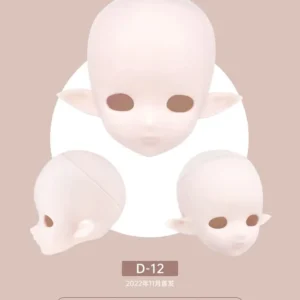 「TinyFox」Blank Head (1/4) MJD Head Only