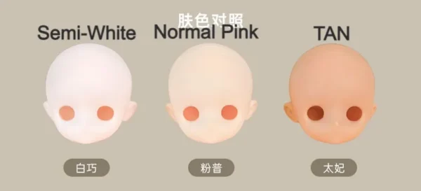 「TinyFox」Blank Head  (Chubby / 1/6) MJD Head Only - Image 13