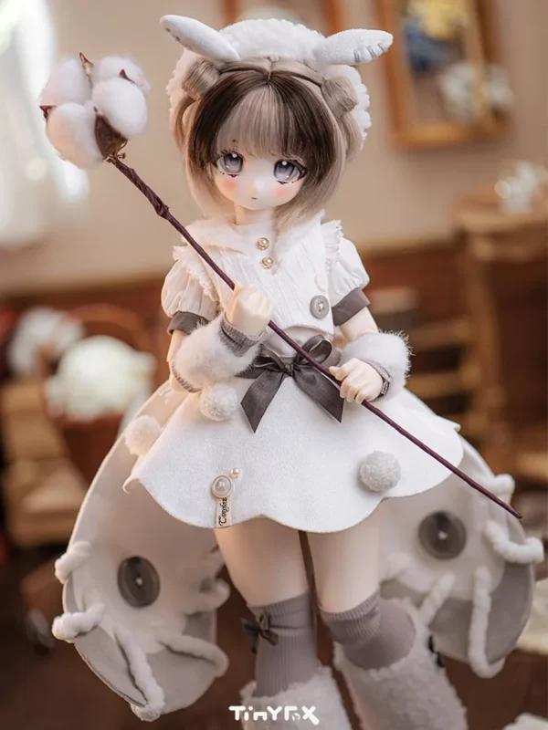 「TinyFox」Fluffy FULL SET (Macoco / Chubby 1/4) MJD Dolls Only