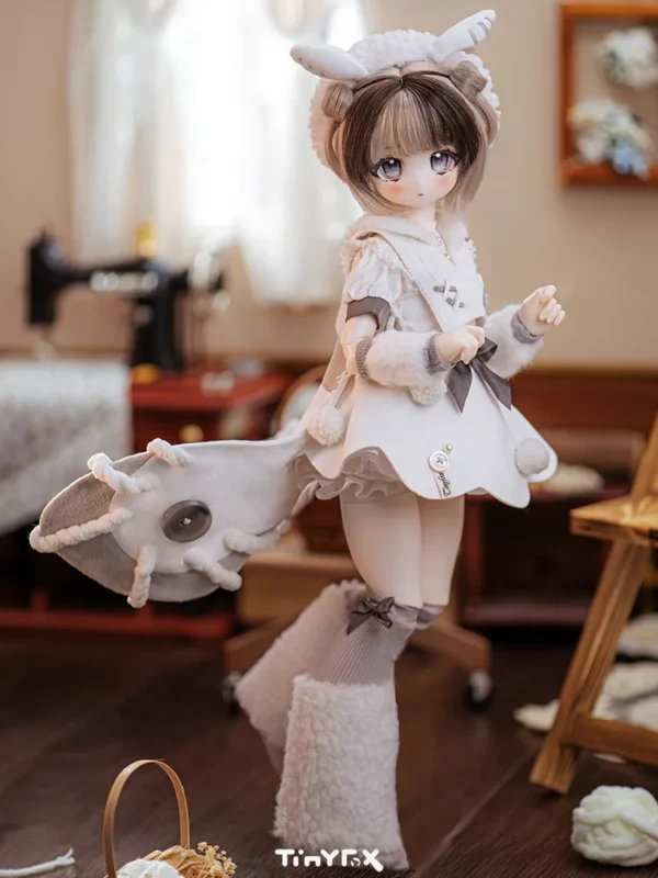 「TinyFox」Fluffy FULL SET (Macoco / Chubby 1/4) MJD Dolls Only - Image 3