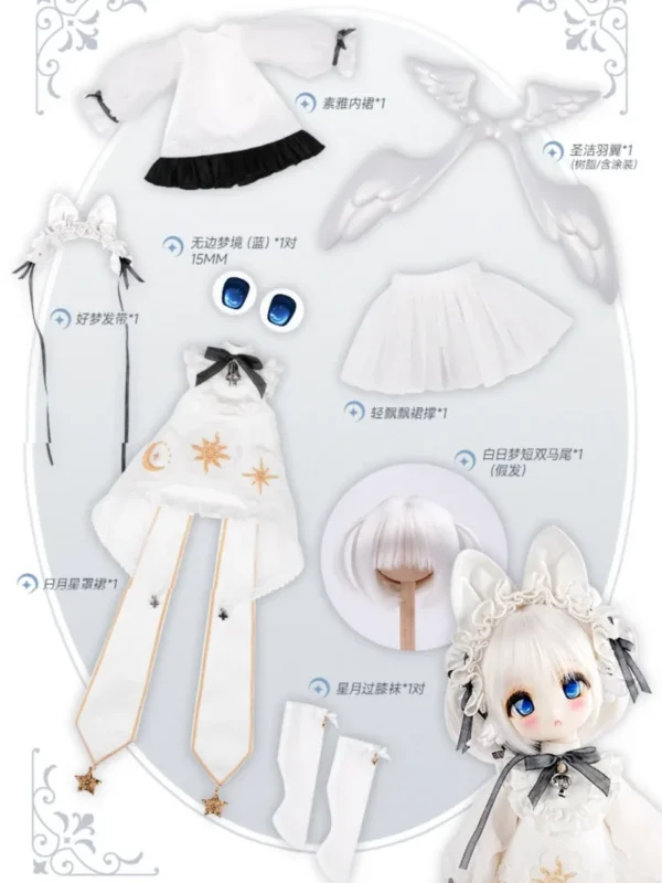 「Tinyfox」Huire 1/6 BJD/MJD Doll Action Figure Full Set - Image 7