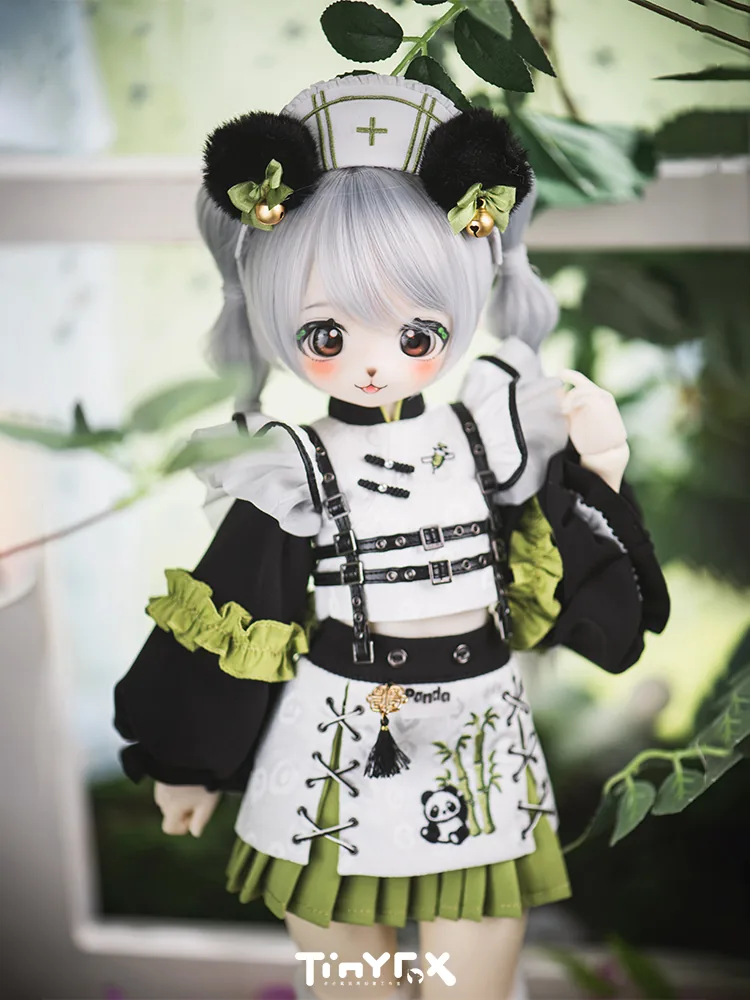 「TinyFox」Panda Mei Ling FULL SET (Macoco / Chubby 1/4) MJD Dolls Only - Image 2