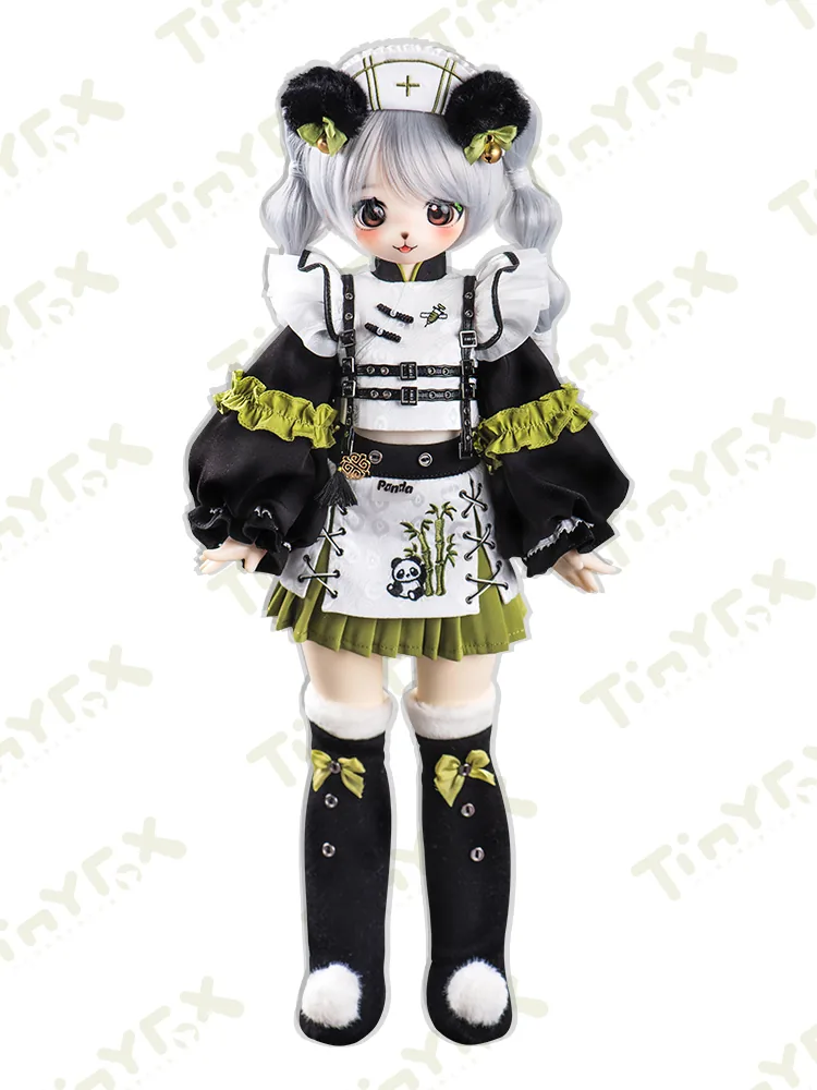 「TinyFox」Panda Mei Ling FULL SET (Macoco / Chubby 1/4) MJD Dolls Only - Image 5