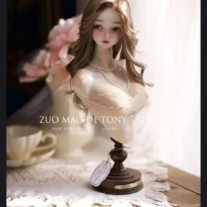 「Tony」Elegant Bust Stand (1/4, 1/3)