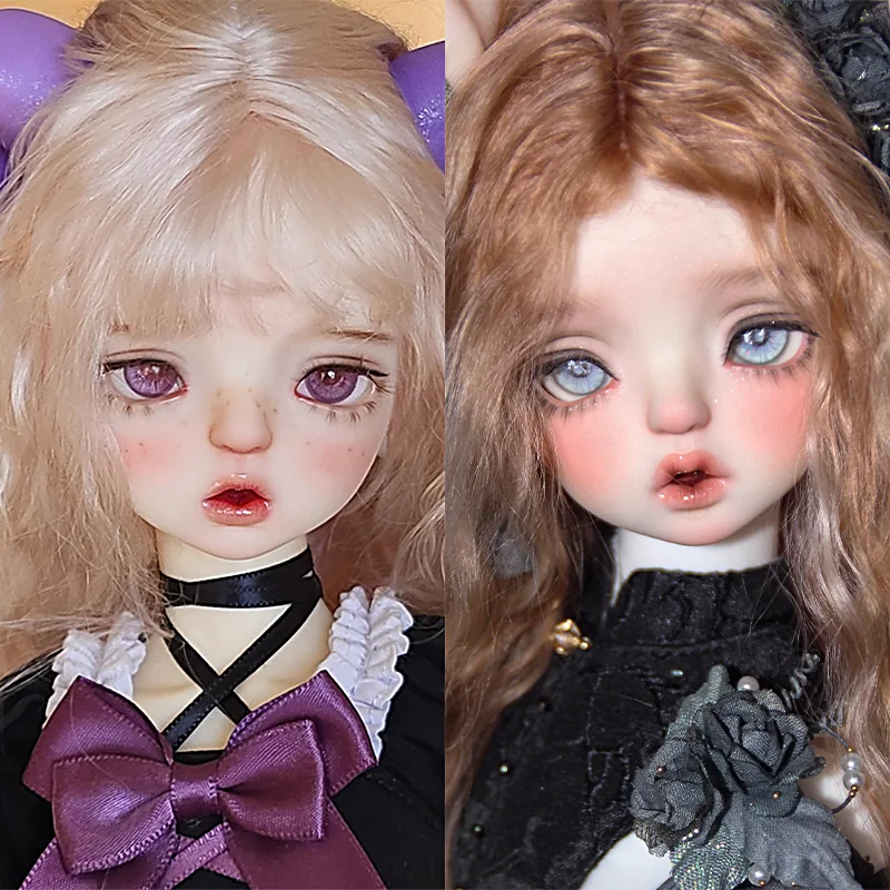 「UnicornWhale」Snow BJD Doll Head Only (Without Lashes) (1/4)