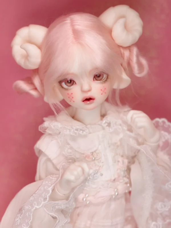 「UnicornWhale」Snow BJD Doll Head Only (Without Lashes) (1/4) - Image 11