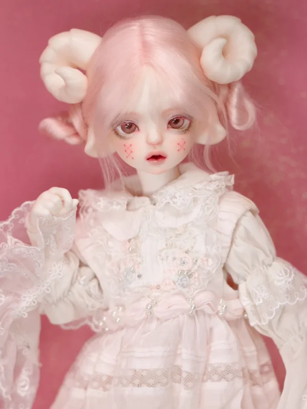 「UnicornWhale」Snow BJD Doll Head Only (Without Lashes) (1/4) - Image 12
