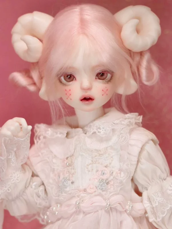 「UnicornWhale」Snow BJD Doll Head Only (Without Lashes) (1/4) - Image 13