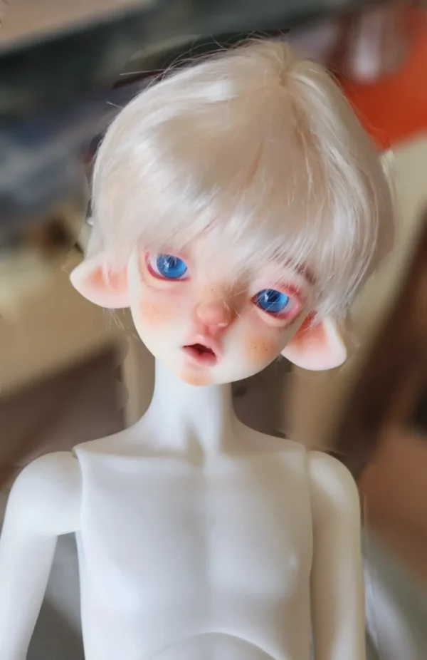 「UnicornWhale」Snow BJD Doll Head Only (Without Lashes) (1/4) - Image 14