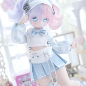 「Veg Pao」Aqua Minecat (MDD/MSD/Chubby l 1/4) BJD Outfit Only