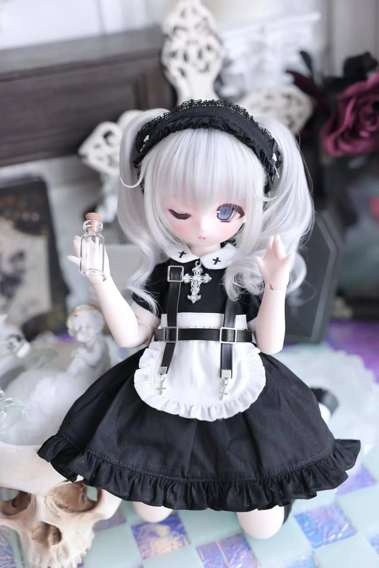 「Veg Pao」Battle Maid (MDD/MSD/Chubby l 1/4) BJD Outfit Only