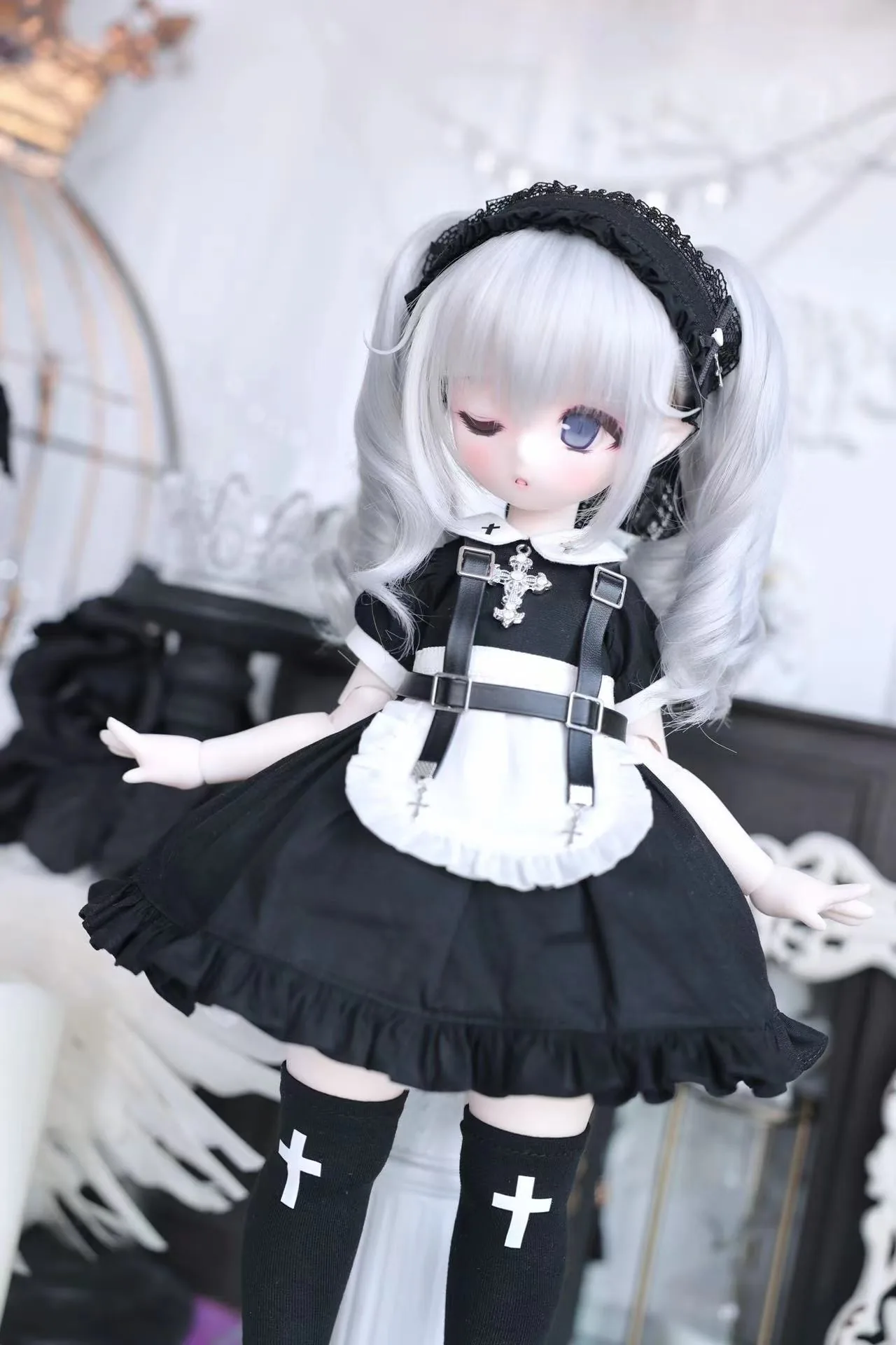 「Veg Pao」Battle Maid (MDD/MSD/Chubby l 1/4) BJD Outfit Only - Image 11
