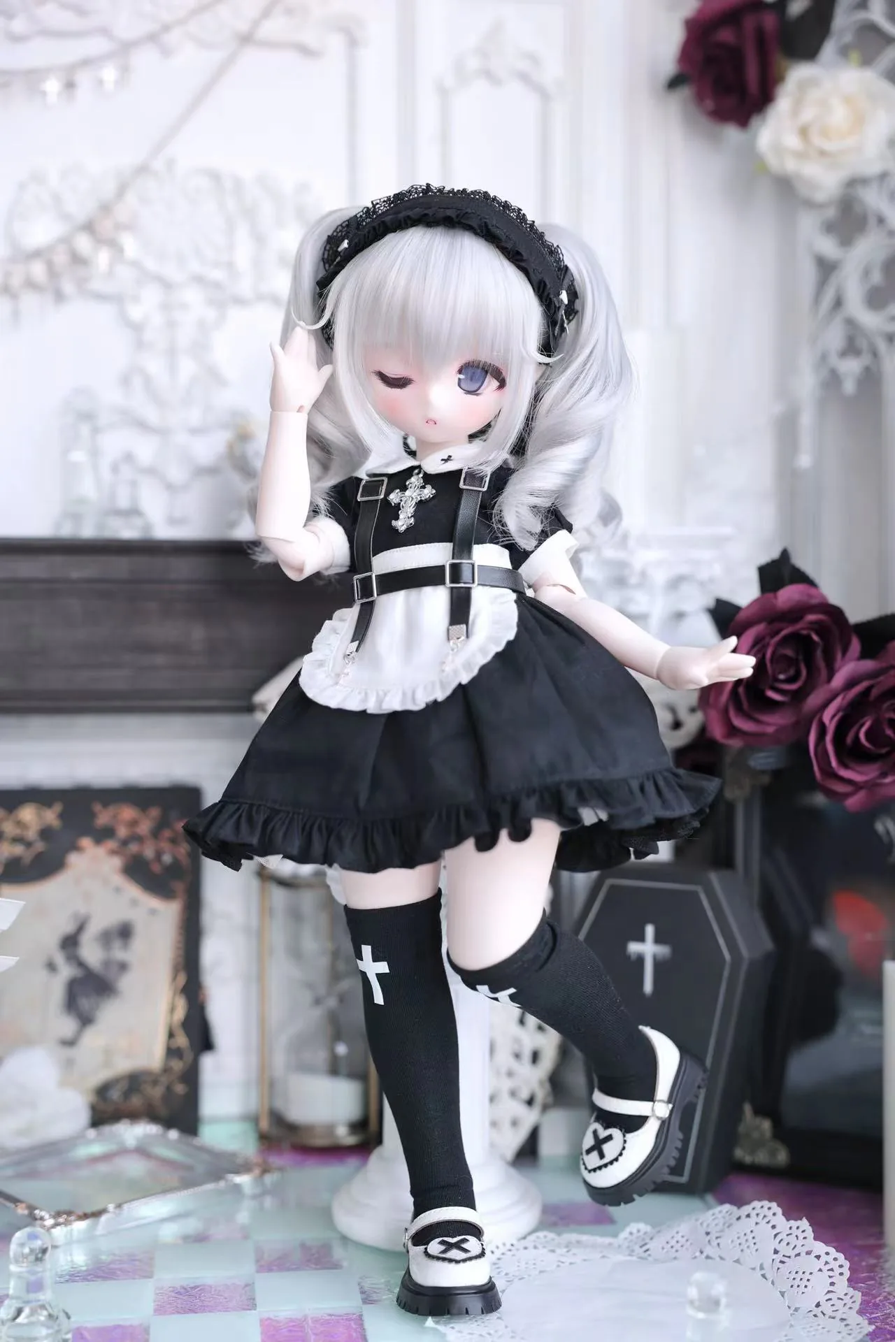 「Veg Pao」Battle Maid (MDD/MSD/Chubby l 1/4) BJD Outfit Only - Image 12