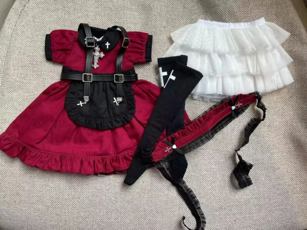 「Veg Pao」Battle Maid (MDD/MSD/Chubby l 1/4) BJD Outfit Only - Image 14