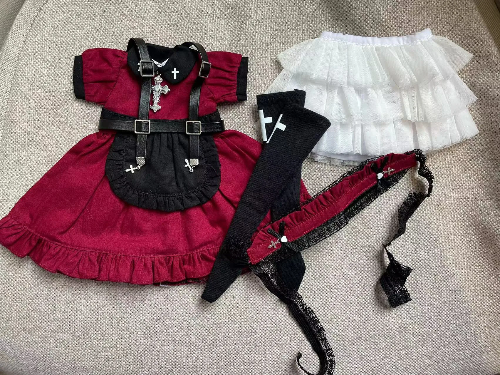 「Veg Pao」Battle Maid (MDD/MSD/Chubby l 1/4) BJD Outfit Only - Image 14