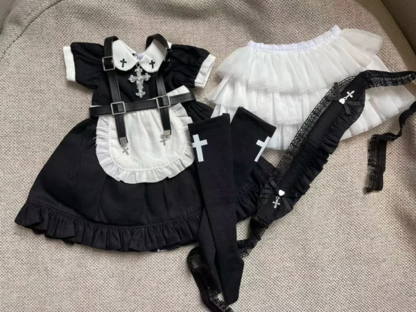「Veg Pao」Battle Maid (MDD/MSD/Chubby l 1/4) BJD Outfit Only - Image 15