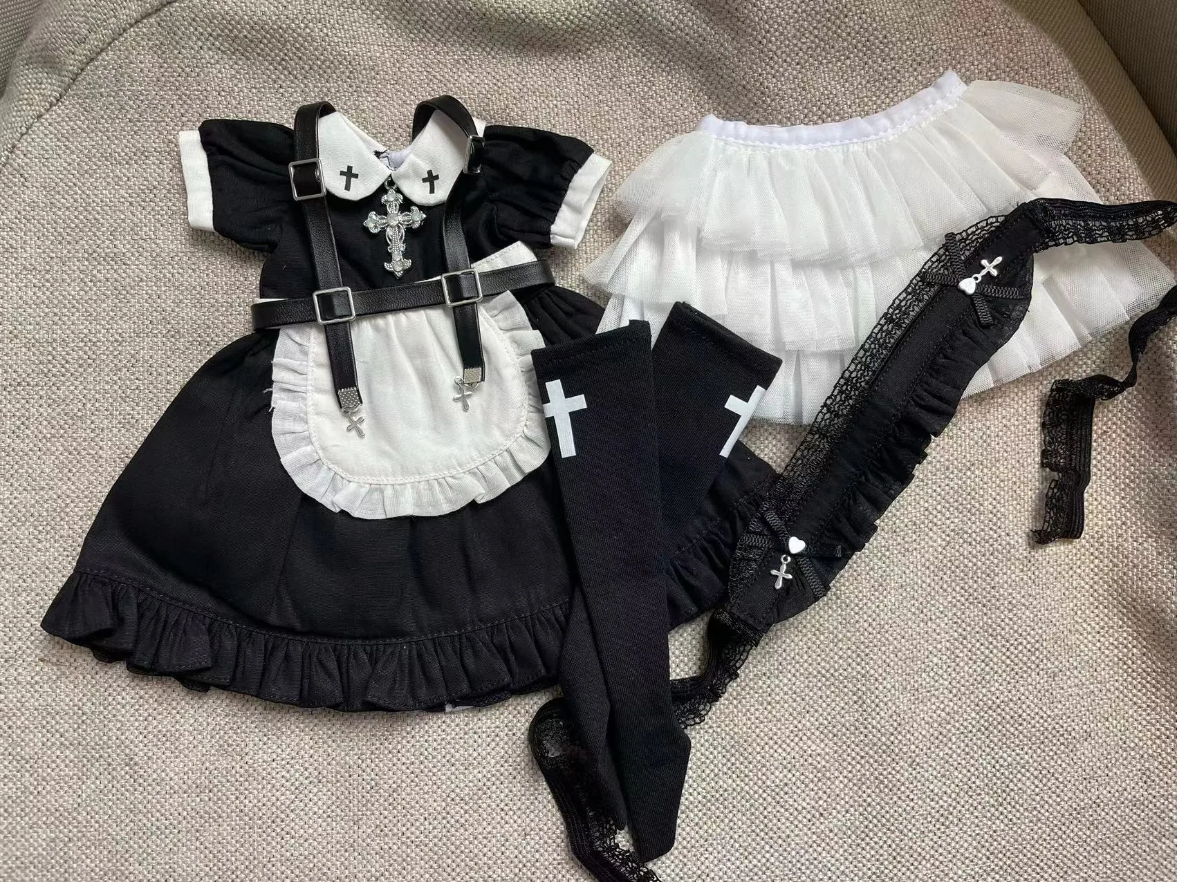 「Veg Pao」Battle Maid (MDD/MSD/Chubby l 1/4) BJD Outfit Only - Image 15