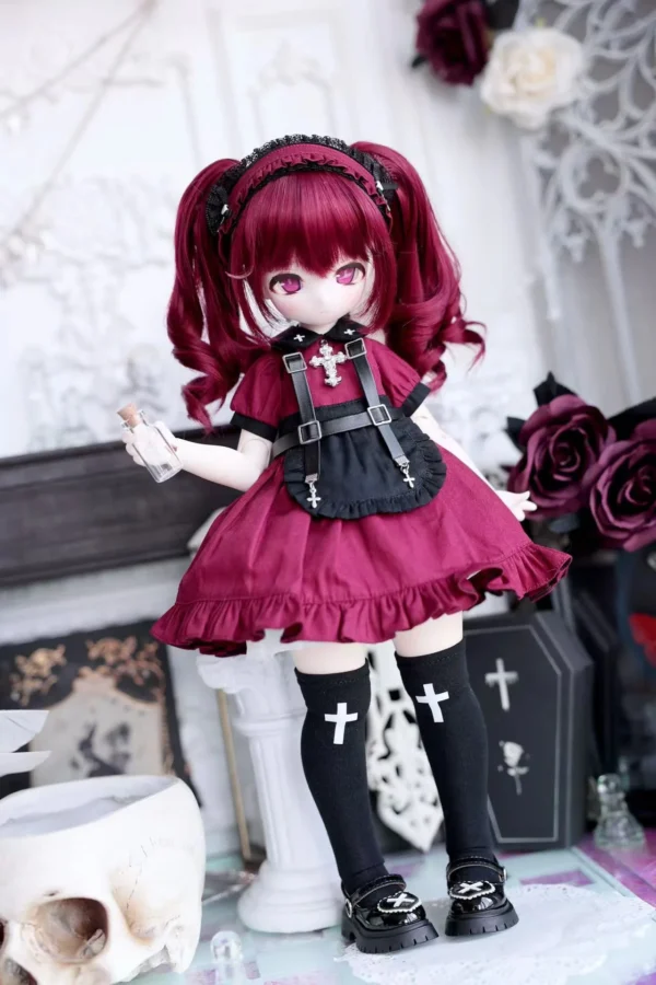 「Veg Pao」Battle Maid (MDD/MSD/Chubby l 1/4) BJD Outfit Only - Image 8
