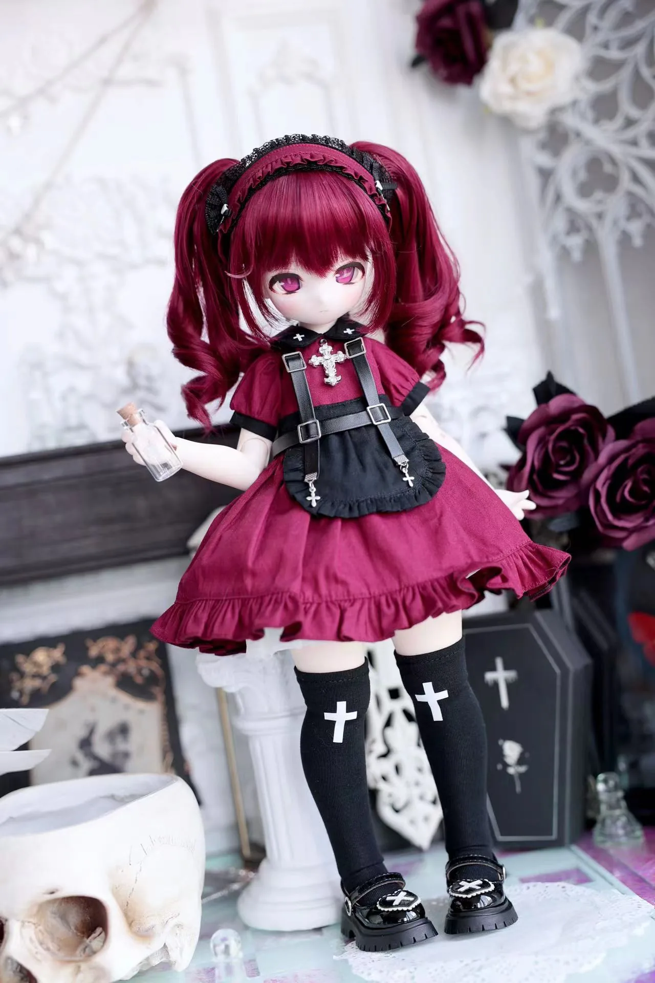 「Veg Pao」Battle Maid (MDD/MSD/Chubby l 1/4) BJD Outfit Only - Image 8