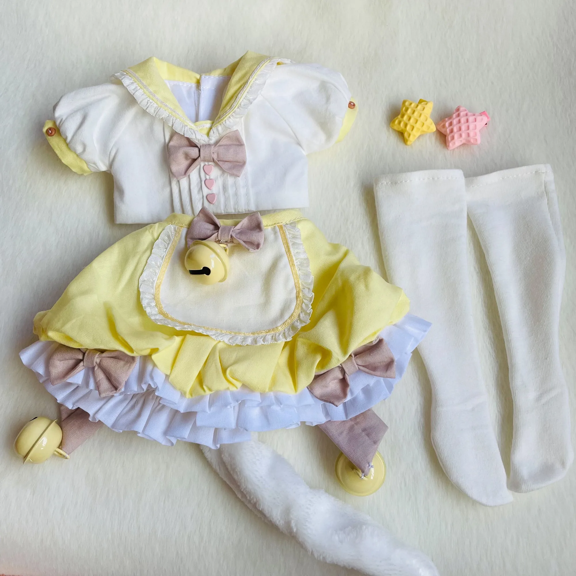「Veg Pao」Cat Maid (MDD/MSD/Chubby l 1/4) BJD Outfit Only - Image 13