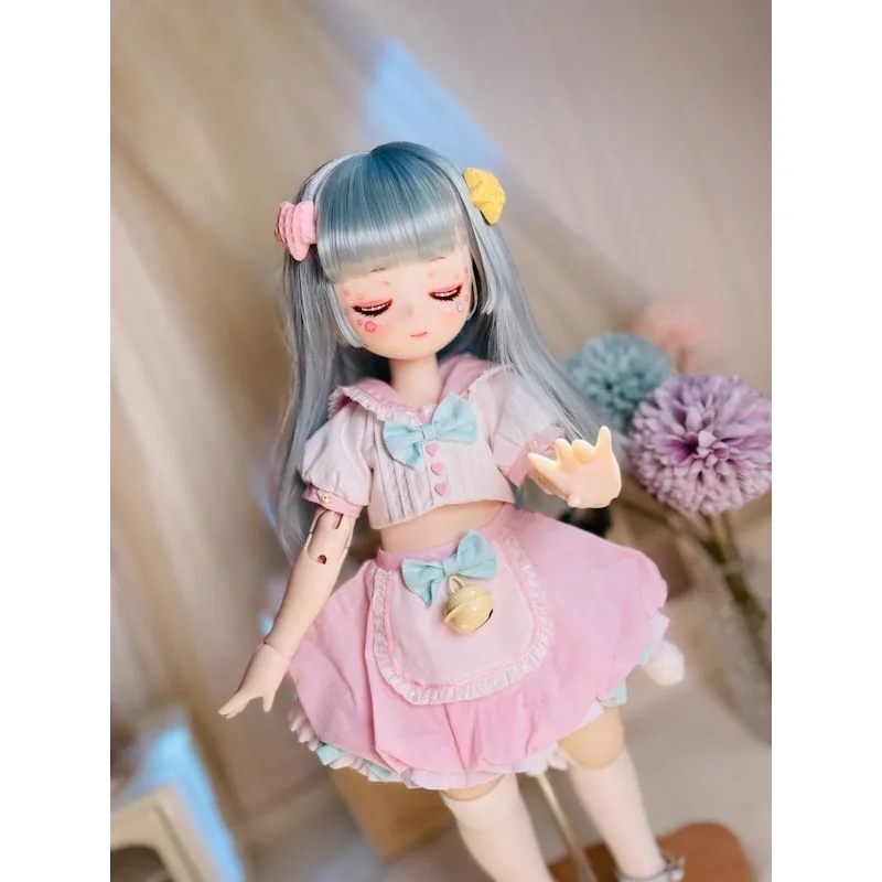 「Veg Pao」Cat Maid (MDD/MSD/Chubby l 1/4) BJD Outfit Only - Image 8