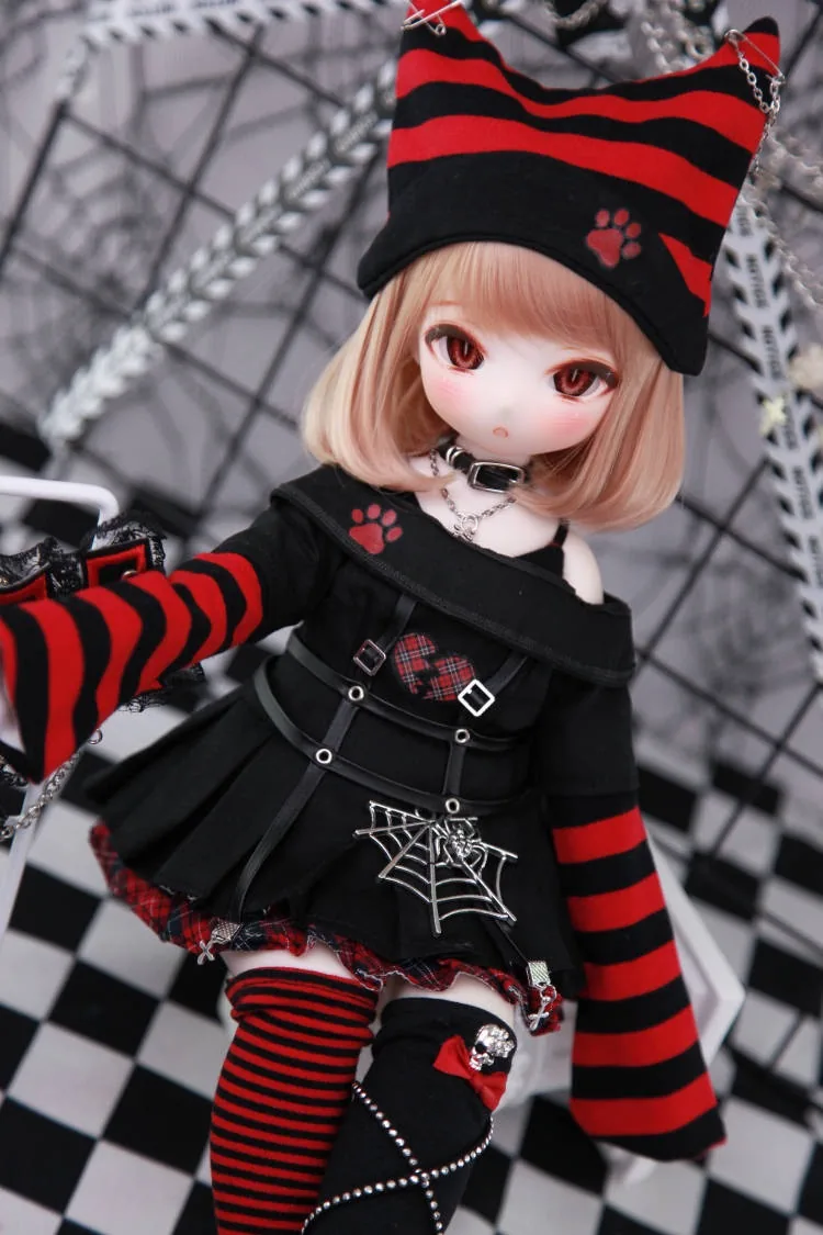 「Veg Pao」Cat (MDD/MSD/Chubby l 1/4) BJD Outfit Only - Image 2