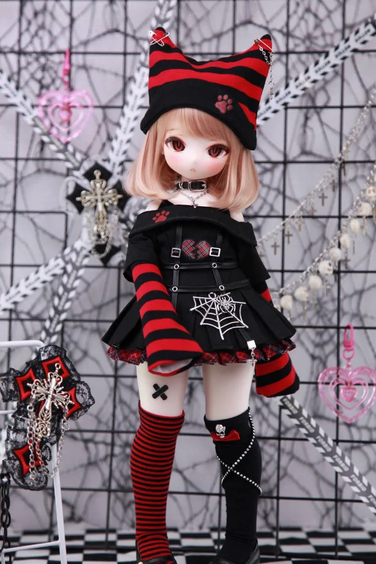 「Veg Pao」Cat (MDD/MSD/Chubby l 1/4) BJD Outfit Only - Image 3