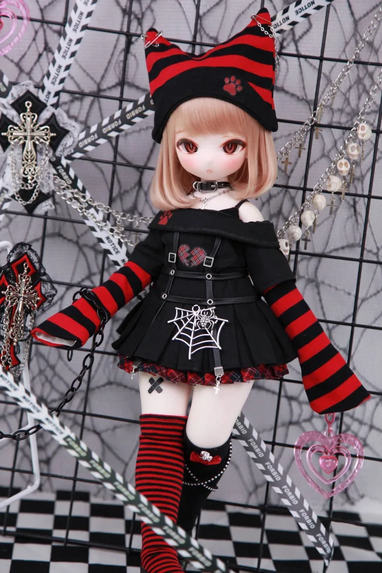 「Veg Pao」Cat (MDD/MSD/Chubby l 1/4) BJD Outfit Only - Image 4
