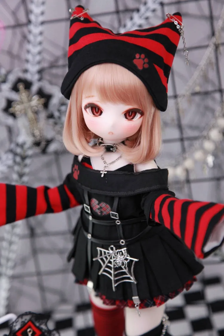 「Veg Pao」Cat (MDD/MSD/Chubby l 1/4) BJD Outfit Only - Image 6