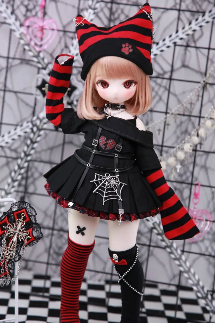 「Veg Pao」Cat (MDD/MSD/Chubby l 1/4) BJD Outfit Only - Image 7